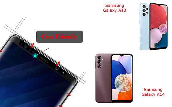 Захисне скло HyperGlass Pro для Samsung Galaxy A13, Galaxy A14 – максимальна чутливість та захист Київ