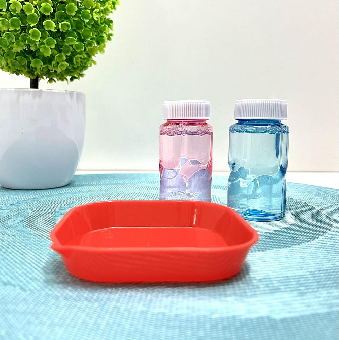 Пістолет для запуску мильних бульбашок світло запаска 26 см Червоний (9835-3) Чернігів - фото 8