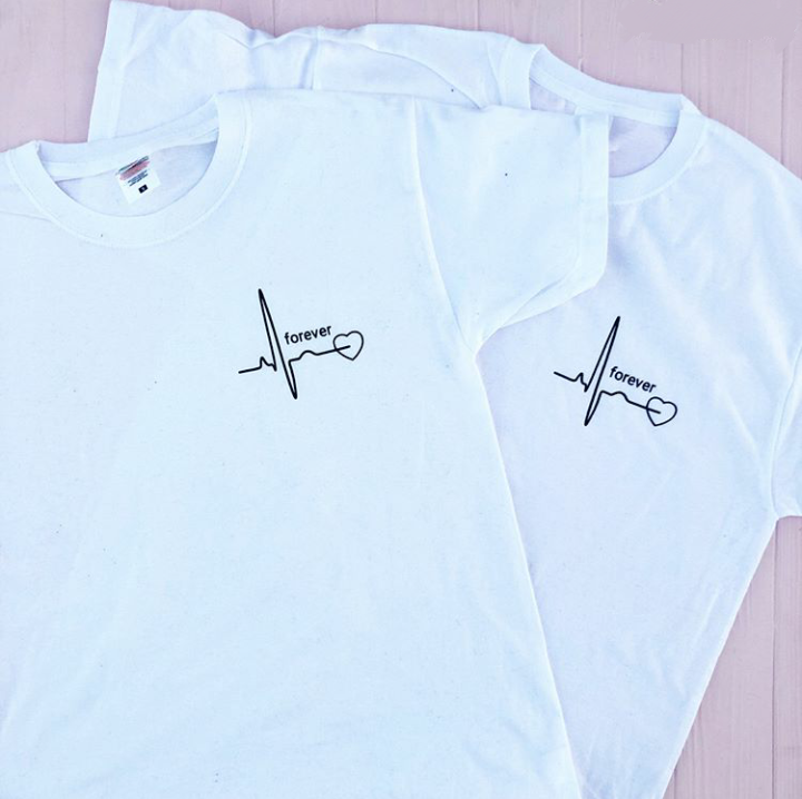 Парні футболки для закоханих. Разом назавжди. Forever Чернівці - фото 1