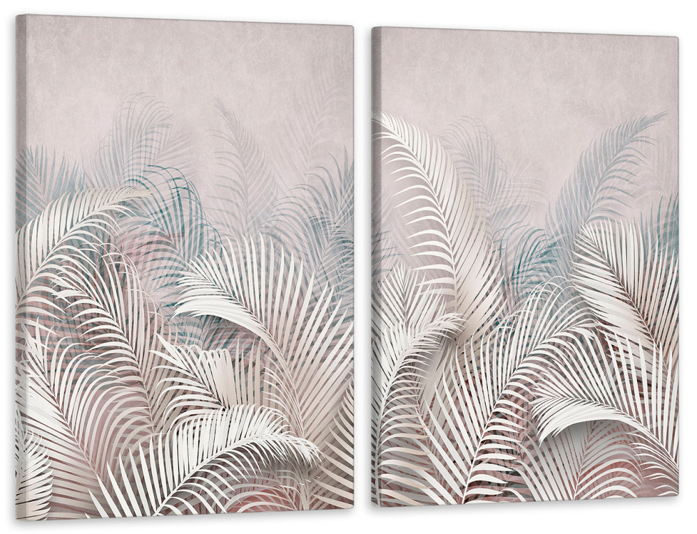 Модульная картина в гостиную / спальню  Листя Квітки  TLV-2_052 120х170 см Київ - фото 1