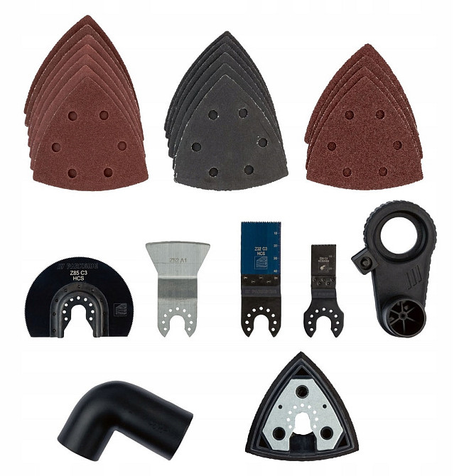 Многофункциональный инструмент реноватор с аксессуарами в кейсе Parkside (PMFW 310 H5) 310 Вт Нововолынск - изображение 6