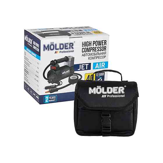 Компресор автомобільний Molder Jet Air 12В 10Атм 40л/хв Київ