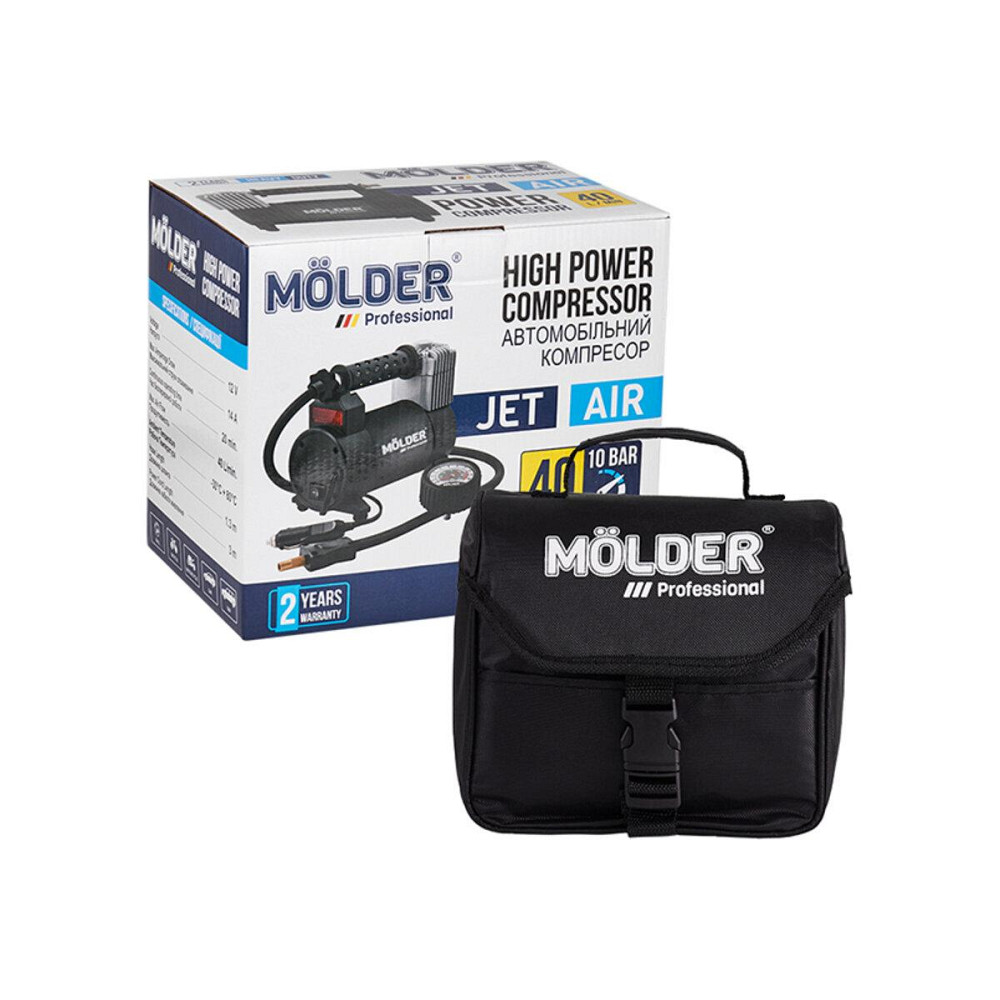 Компресор автомобільний Molder Jet Air 12В 10Атм 40л/хв Київ - фото 6