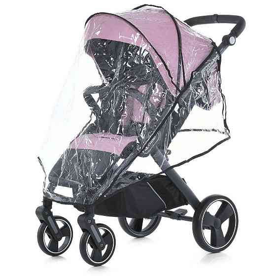 Коляска дитяча EL CAMINO DYNAMIC PRO Mauve Pink прогулянкова з чохлом та дощовиком Рожева (ME 1053-3) Чернігів
