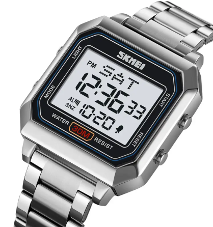 Часы мужские наручные спортивные Skmei 2149 (Серебристый) Киев