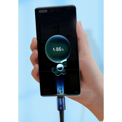 Дата кабель USB-C to USB-C 1.0m 100W black Essager (EXCTT1-CG01) Вінниця - фото 2