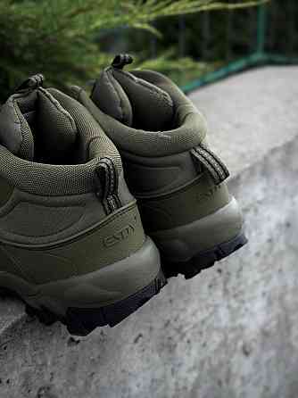 Військові тактичні демісезонні черевики олива, чоловіче зносостійке взуття весна-осінь, прошиті, дихаючі Львів