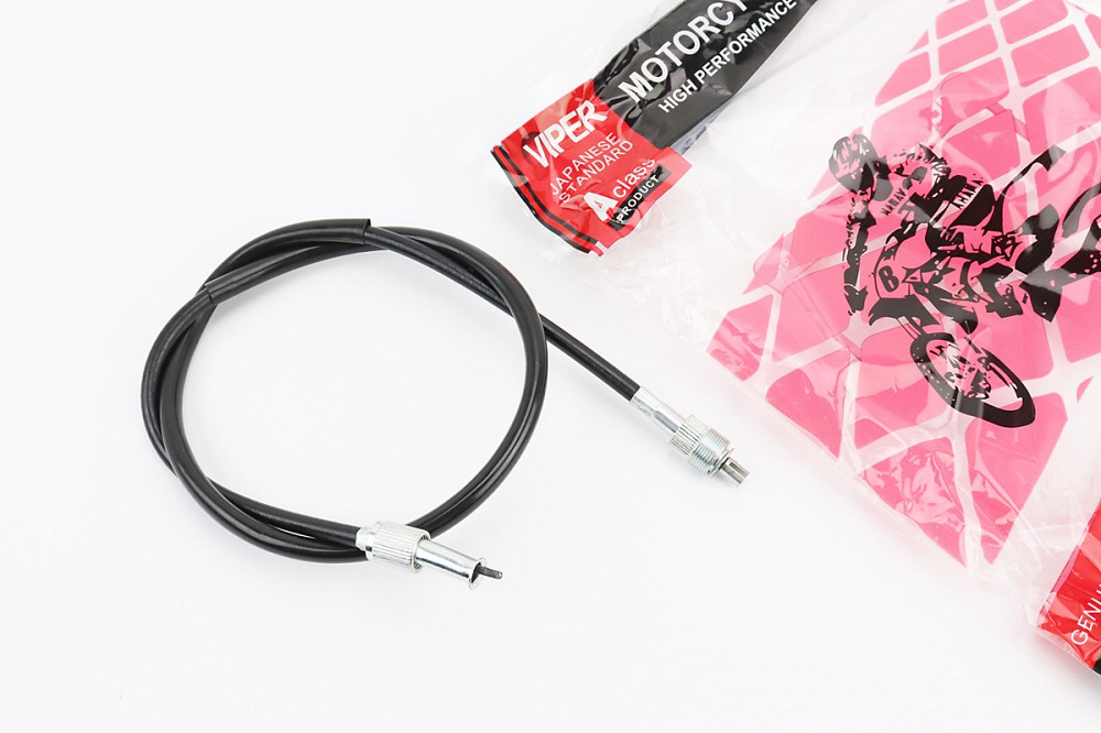 Трос спідометра (диск. гальмо-зовнішня різьба на гайці) (трос 87см; кожух 85см) Київ - фото 1