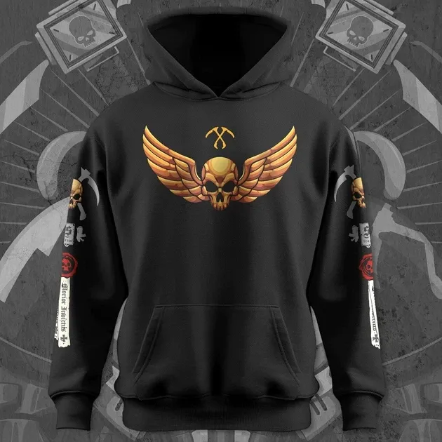 Худи для подростка мальчика с принтом WarHammer 40K 140cythe140 of the Emperor Размер 170 Anime11250 Днепр - изображение 3