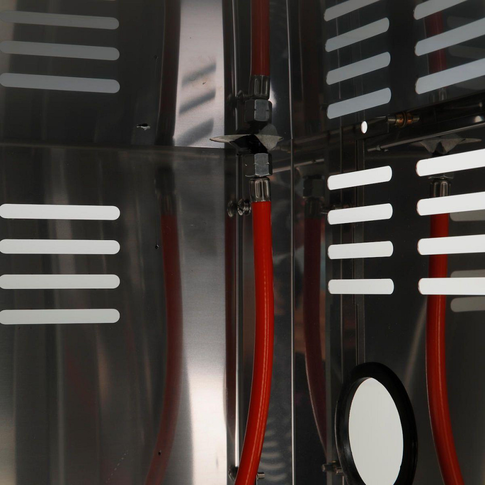 Газовий гриль SANTOS P-618, з бічним і заднім пальниками, нержавіюча сталь 900327 Код: 010948 Рівне - фото 9