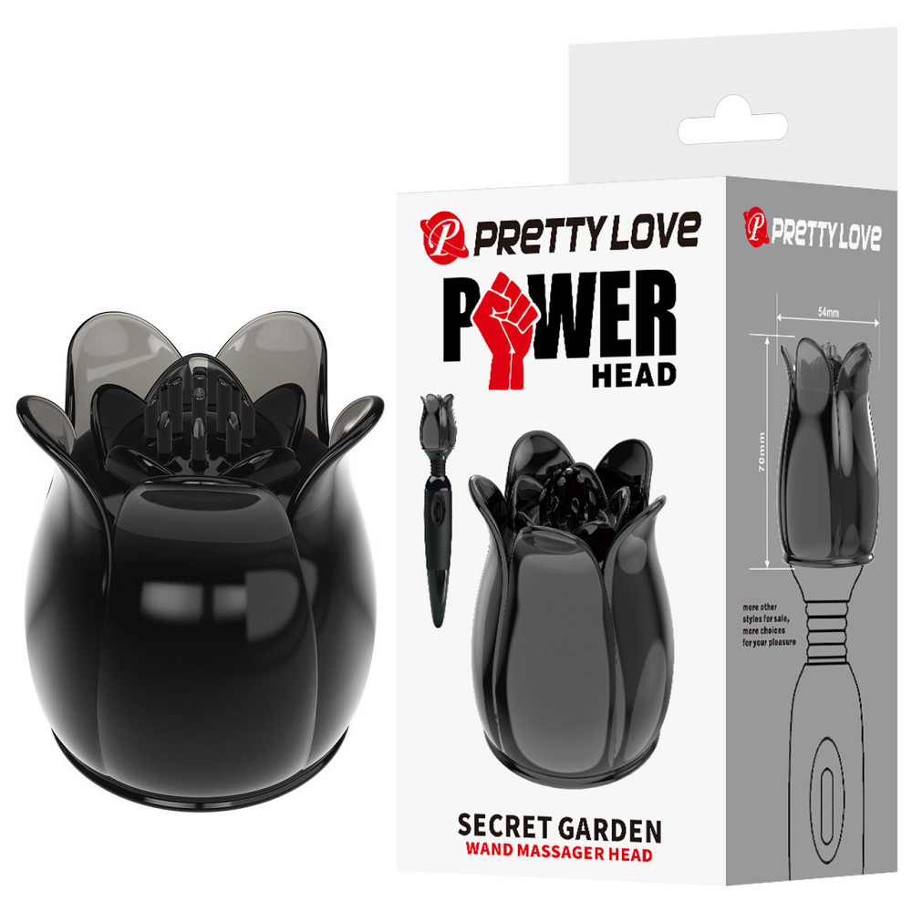 Насадка на вібромасажер - Power Head Secret Garden Wand Massager Head Sex Aura Київ - фото 1