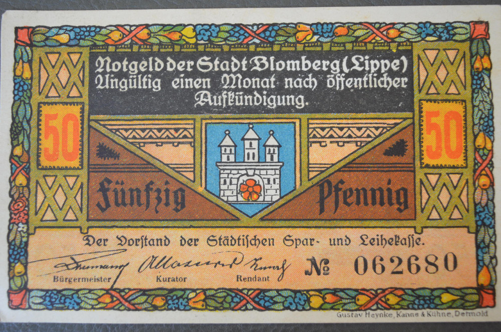Німеччина Нотгельд 50 Pf 19..р.( 9) Полтава - фото 1