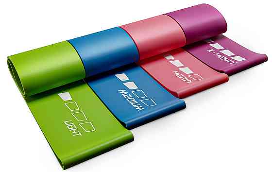 Набір резинок для фітнесу Hop-Sport 600x75мм HS-L675RL Киев