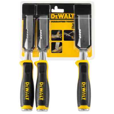Стамеска DeWALT 150 мм с боковой режущей кромкой, 3 шт (DWHT0-16148) Винница
