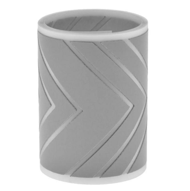 Отражательная лента с принтом 5 см на 1 м серый Киев - изображение 1