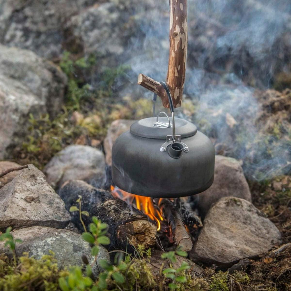 Туристический Чайник с ручкой 1.4 литра Helikon-Tex (TK-CKT-AL19) Алюминий Нововолынск - изображение 6