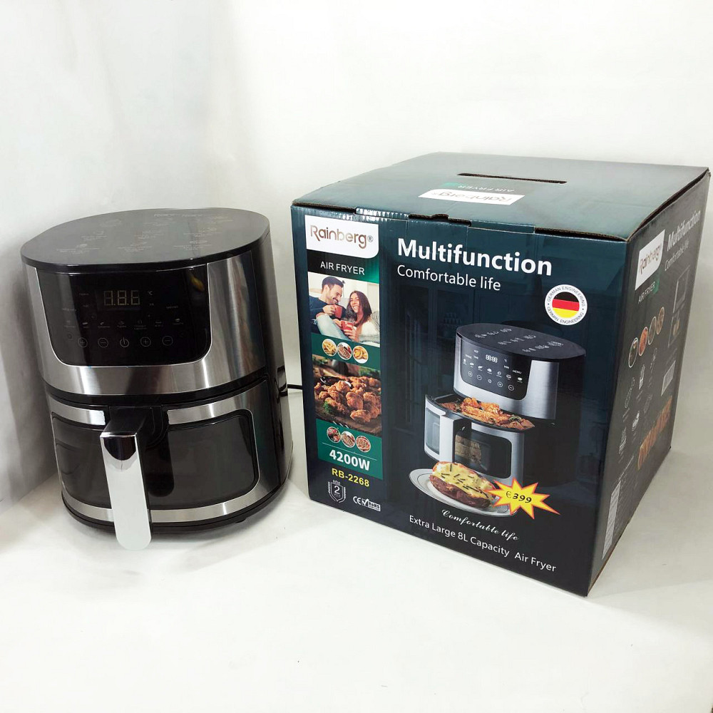 Аэрогриль для приготовления гриля, Фритюрницы електричная, Домашняя фритюрница электрическая без масла IE-54 Львов - изображение 6