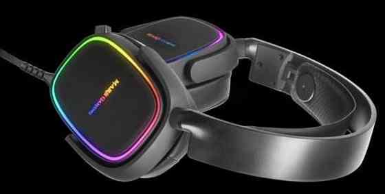 Наушники: Mars Garming игровые RGB. Харьков