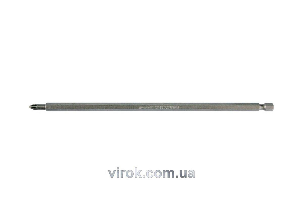 Насадка викруткова YATO 1/4" хрестова РН2 х 200 мм Одеса - фото 1