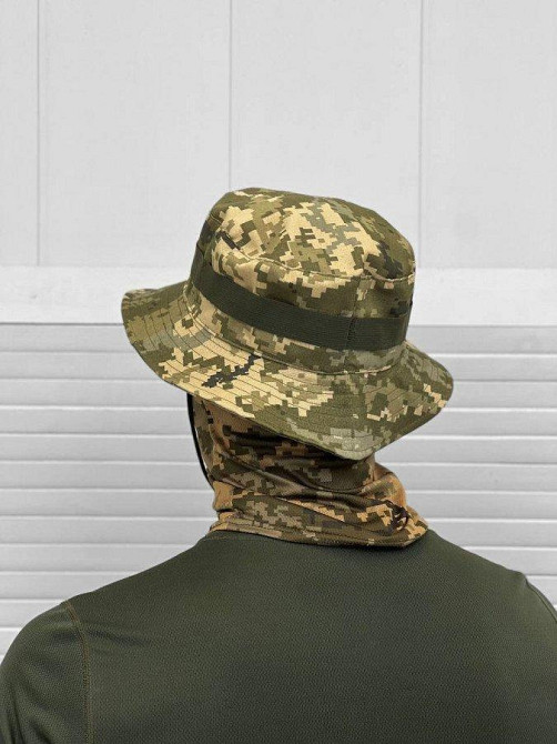 Панама чоловіча тактична маскувальна піксель healed ЖЕ4715 Одеса - фото 4