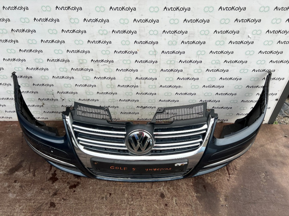 Бампер передній VW Golf 5 2003-2008 універсал Ковель - изображение 2