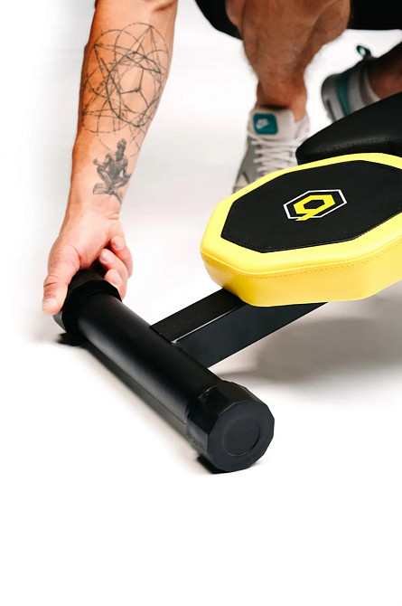 Тренувальна лава для дому та спортзалу універсальна регульована Спортивна лава для тренувань Besport Київ - фото 4