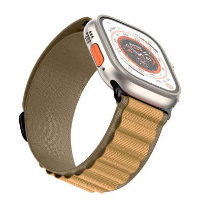 Ремінець до смарт-годинника Armorstandart Alpina Band для Apple Watch 49/46/45/44/42 (Series 1-3) Tan (ARM82565) Вінниця - фото 3