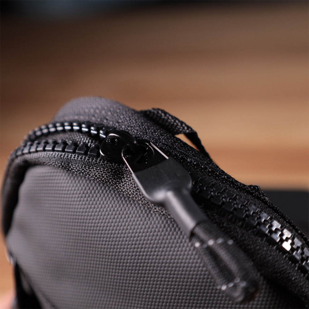 Слінг сумка для подорожей із якісного текстилю Чорний (Vintage) Київ - фото 4