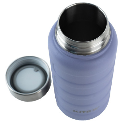 Термос Kite 500 мл сіро-фіолетовий (K24-1204-3) Винница - изображение 3