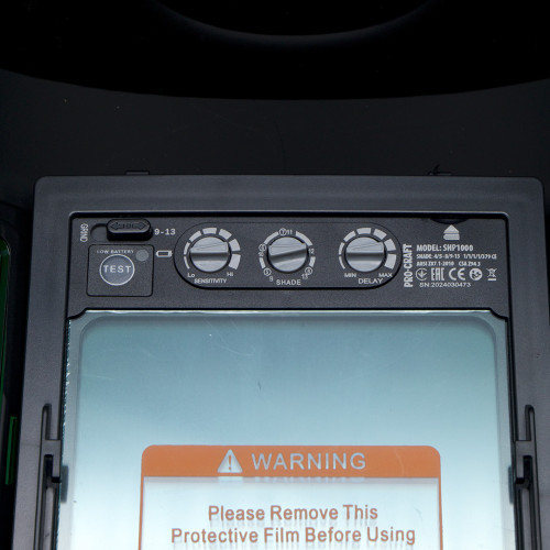 Маска зварювальника хамелеон Procraft SHP1000 (9-13 DIN) – надійний захист та комфорт Львів - фото 9