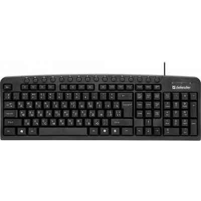Клавиатура Defender Focus HB-470 UKR USB Black (45471) Винница