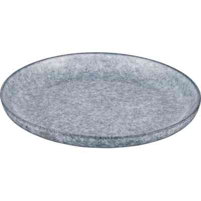 Тарелка Ardesto Loreto, 19см, порцеляна, сірий (AR1019LG) Винница