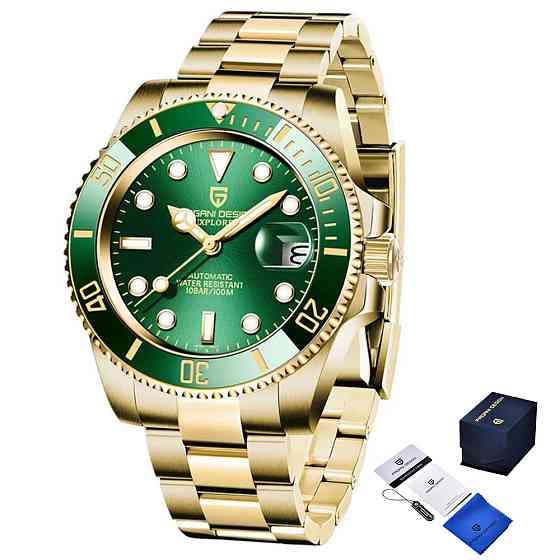 Pagani Design PD-1661 Yellow Gold-Green SBR Київ