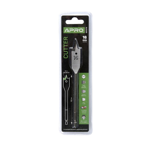 Свердло по дереву пірьйове 16*150мм Cutter APRO Житомир - изображение 4