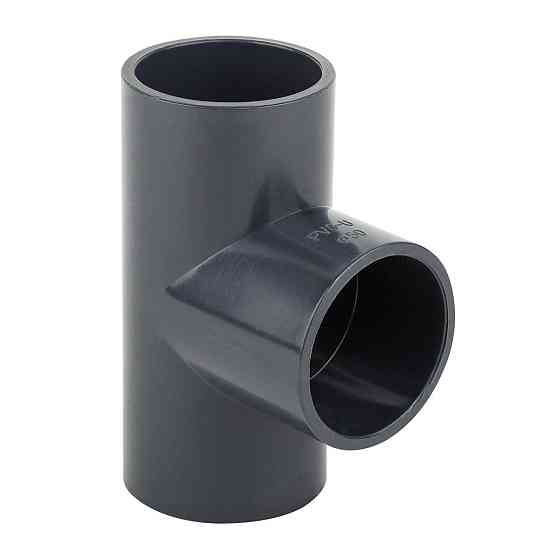 Трійник для труб ПВХ Era D160мм рівнопрохідний клейовий Київ