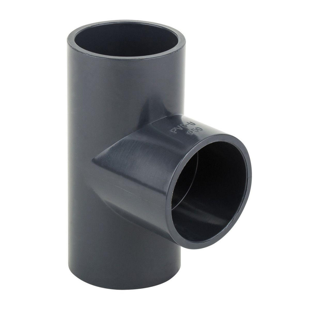 Тройник для труб ПВХ Era D160мм равнопроходной клеевой Киев - изображение 1