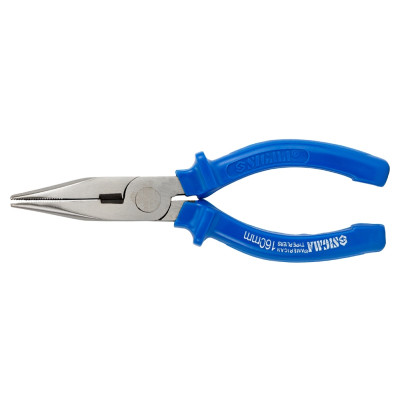 Плоскогубці Sigma довгогубці прямі 160мм сині (4357161) Вінниця - фото 1
