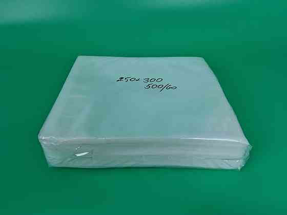 Вакуумный пакет гладкий ,для промышленного использования 25х30см 60мкм (500 шт) Харьков