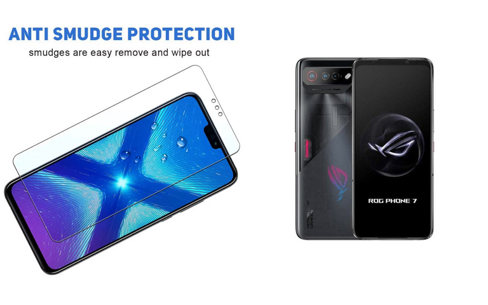 Защитное стекло NeoGlass для Asus ROG Phone 7 – ультрапрозрачное и устойчивое Киев - изображение 3