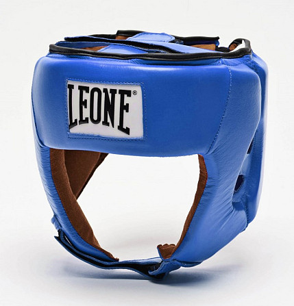 Боксерський шолом для змагань Leone Contest Blue L Кам'янське - фото 1