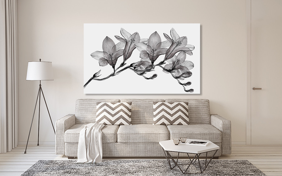 Картина полотно у вітальню / спальню    Магнолія   MLP_198   ( 60х30см ) 90х180см Київ - фото 2