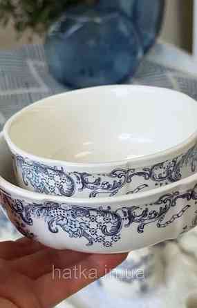 Салатник порцеляна вінтажний стиль 500 мл 14,5*5,5 см  "Grevelingen" 8030-507 для дому та ресторанів Київ