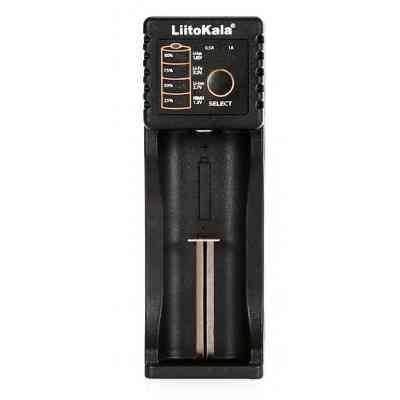 Зарядное устройство для аккумуляторов Liitokala 1 Slot, LED дисплей, USB, 3.7VLion/3.2VLi-Fe/1.2VNIHM/26650/ (Lii-100B) Винница