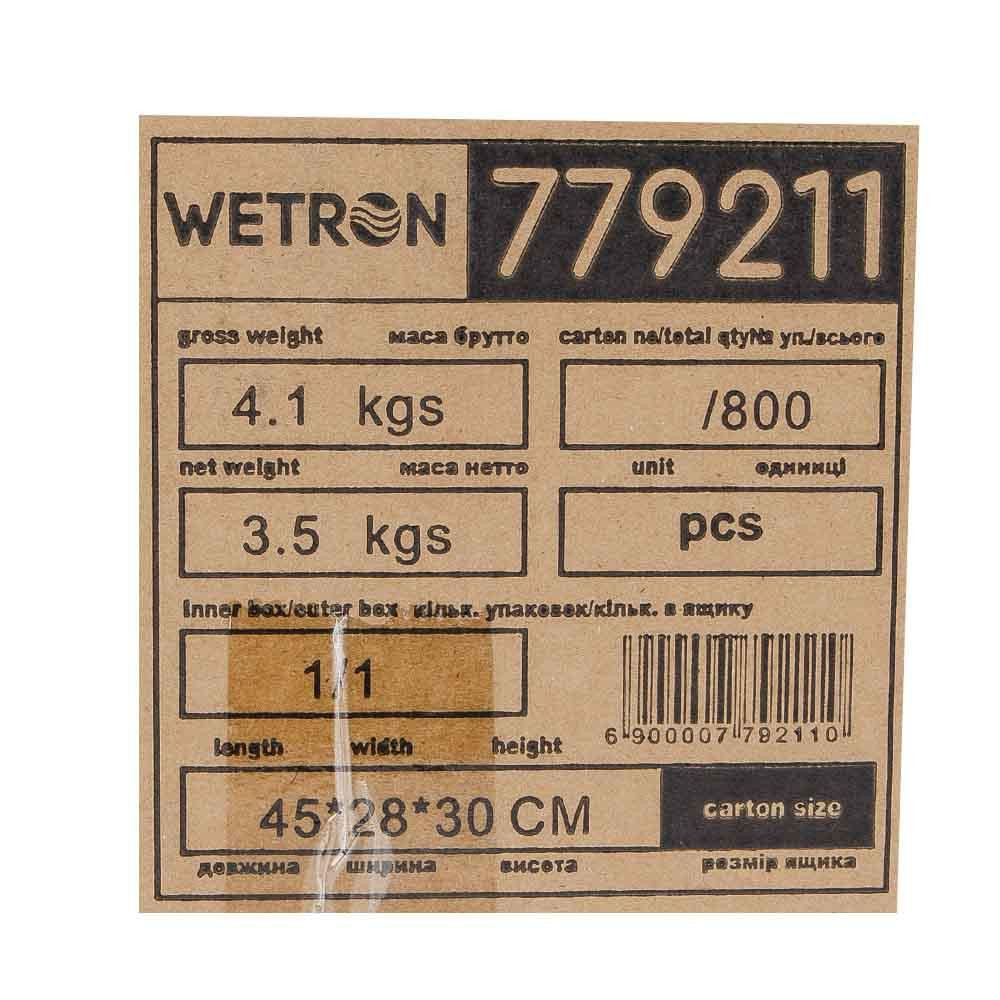 Гідроакумулятор горизонтальний 24 л (нерж) WETRON HTw24SS (779211) Київ - фото 6