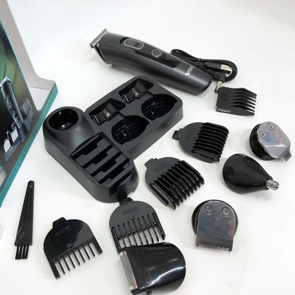Професійна акумуляторна машинка для стрижки VGR, Машинка для стрижки від акб підстригання HO-72 Львів - фото 13