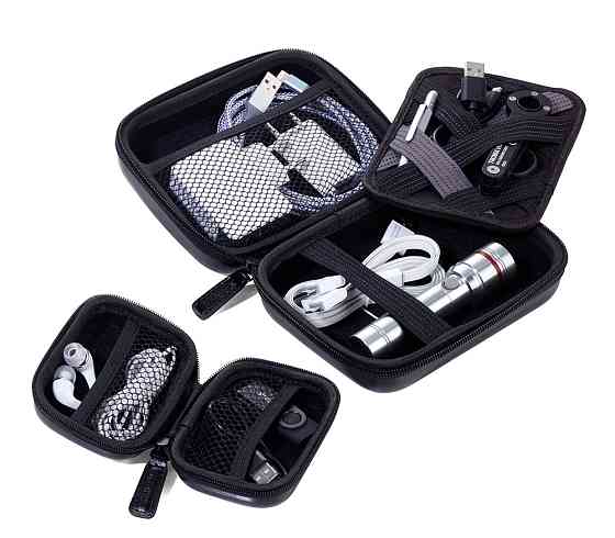 Комплект из двух органайзеров Troika Onpack, черный Ровно