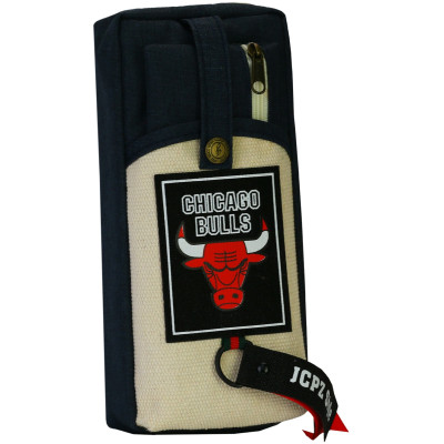 Пенал Cool For School 2 відділення чорний (J-2390-1-blue) Вінниця - фото 1