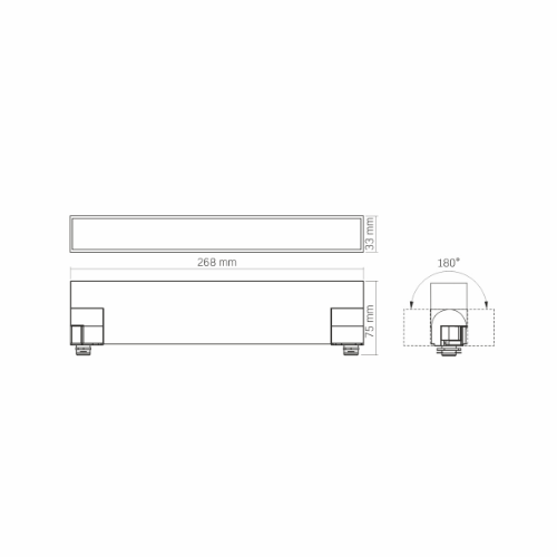 LED Світильник трековий 15W 4100К 220V VL-TR05-154B Videx Житомир - фото 7