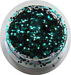 Прикрашання для дизайну нігтів "Брокард", колір зелений смарагд Київ