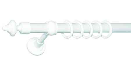 Карниз трубчатый для штор металлопластиковый ø28 мм (белый) 2, 3 Бровары